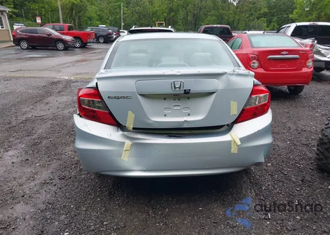 2012 Honda Civic Lx from USA, damaged, VIN 2HGFB2F58CH588573